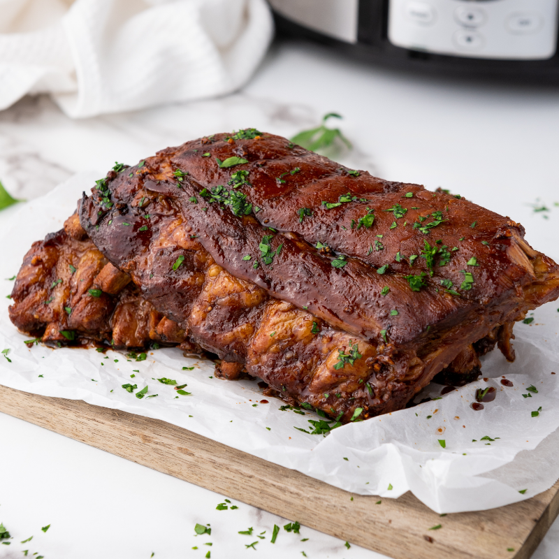 Dump and Go Crockpot Honey Garlic Soy Spareribs