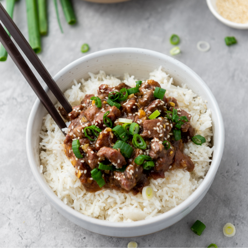 Dump and Go Crockpot Mongolian Beef