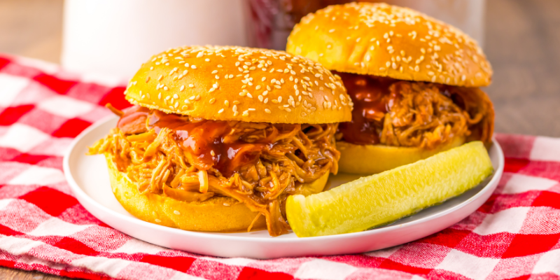 Easy Weeknight Dinner Under Budget: Crockpot Cherry Cola Pulled Chicken