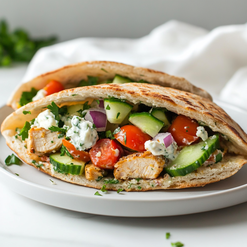 Greek Pita Sandwich