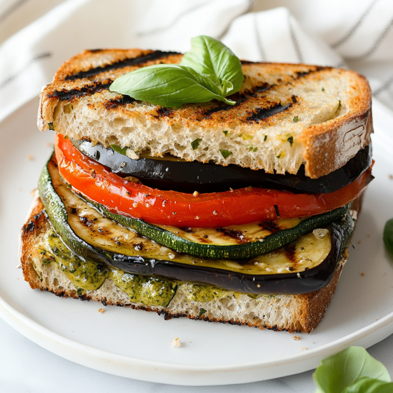 Grilled Vegetable Sandwich