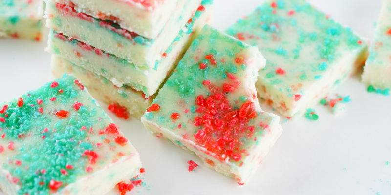 Patriotic Firecracker Fudge