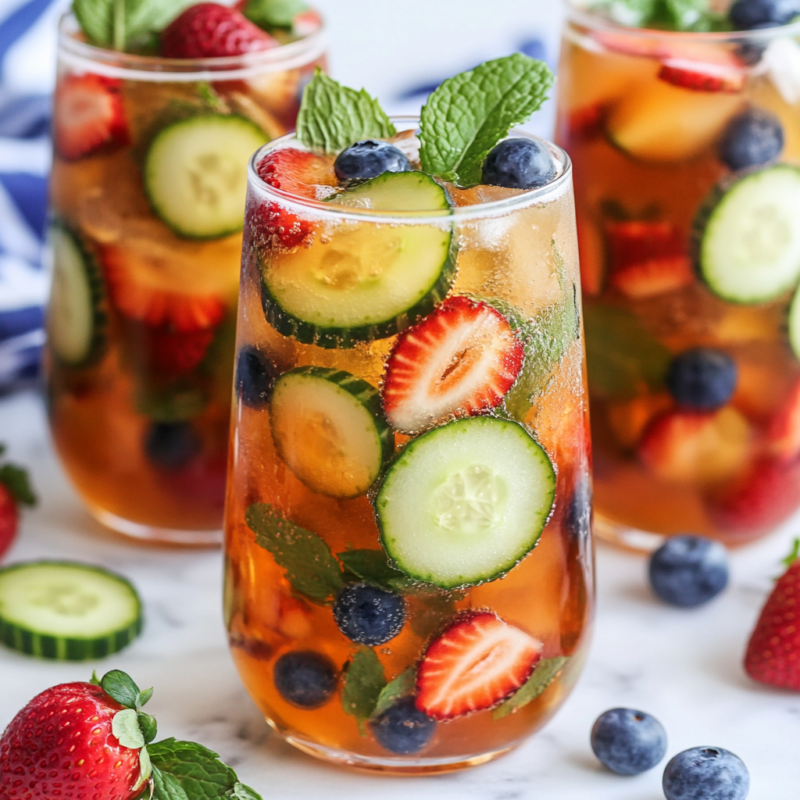 Patriotic Pimm's Cup