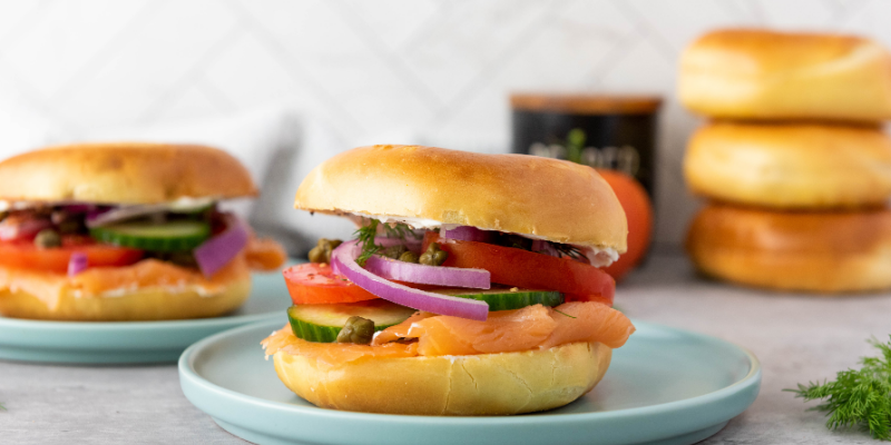 Quick & Affordable Smoked Salmon Bagels for a Fancy-Feeling Breakfast at Home