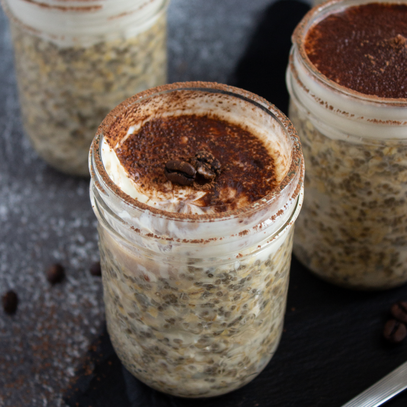 Tiramisu Overnight Oats