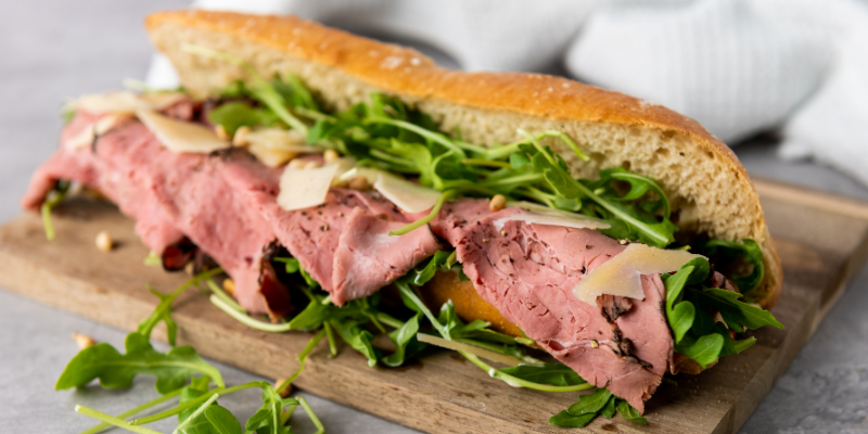 Truffle-Mayo Roast Beef Sandwich: A Gourmet Twist on a Deli Classic