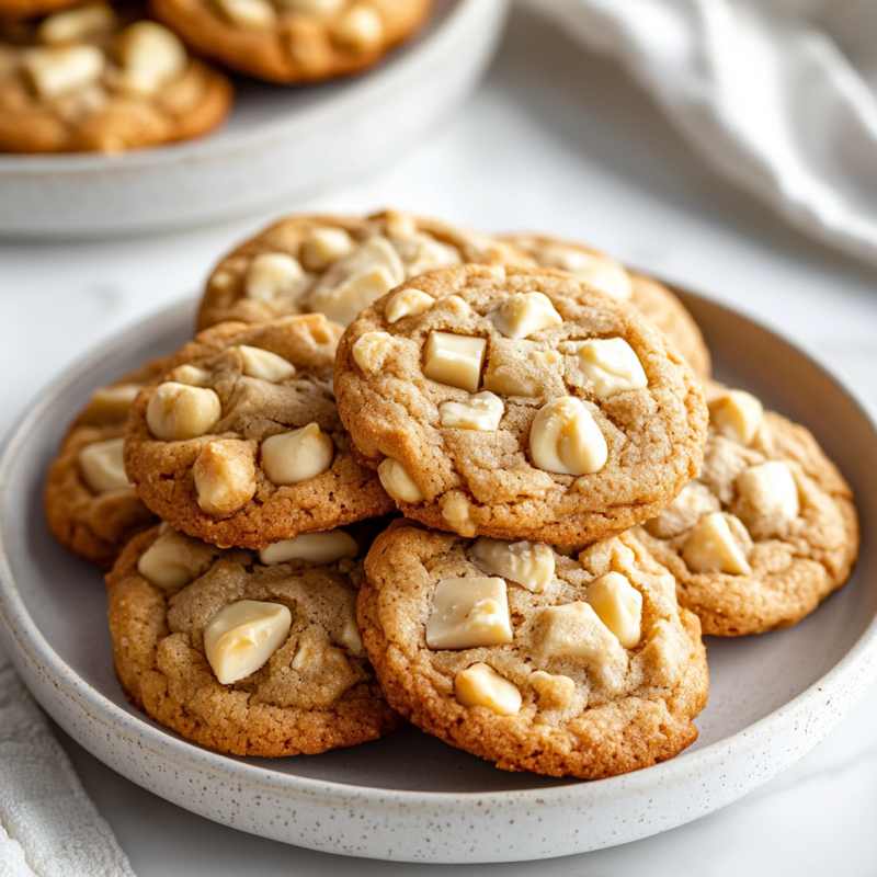 White Chocolate Macadamia Nut Cookies