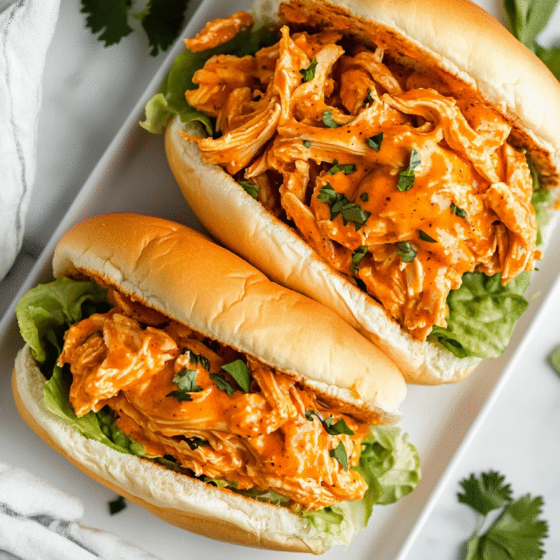 Crockpot Buffalo Ranch Chicken