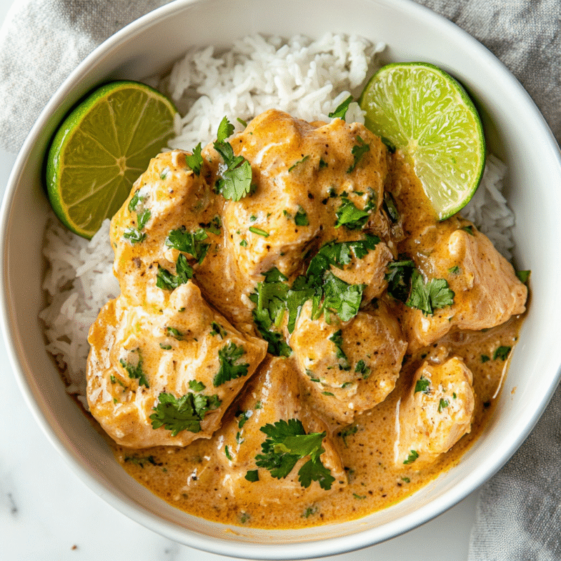Crockpot Coconut Lime Chicken