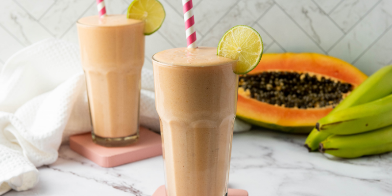 Boost Your Morning with This Vibrant Papaya Turmeric Smoothie