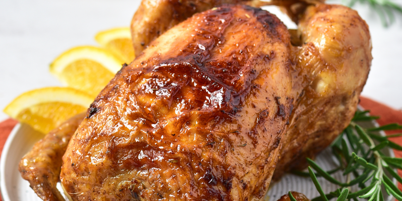 How to Make the Perfect Air Fryer Whole Chicken with Orange and Herbs