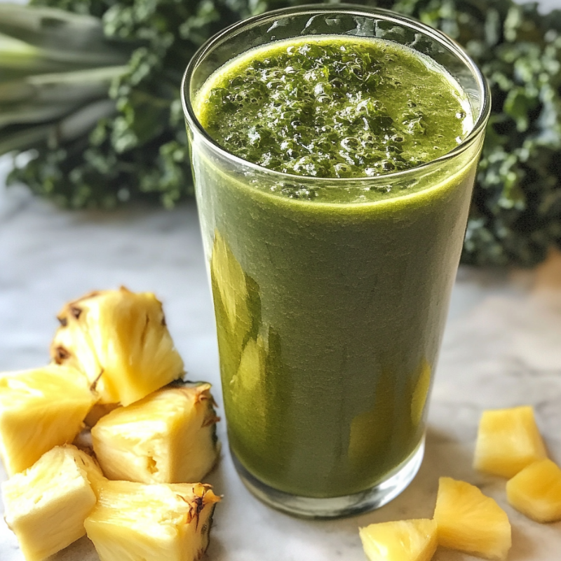 Pineapple Kale Smoothie