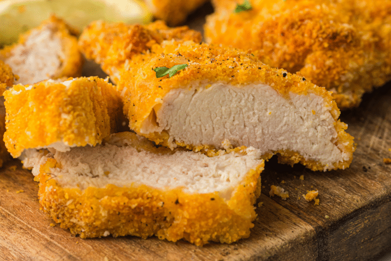 The Secret to Crispy Air Fryer Chicken Cutlets