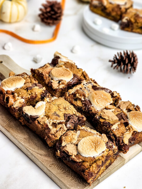 Pumpkin S’mores Bars