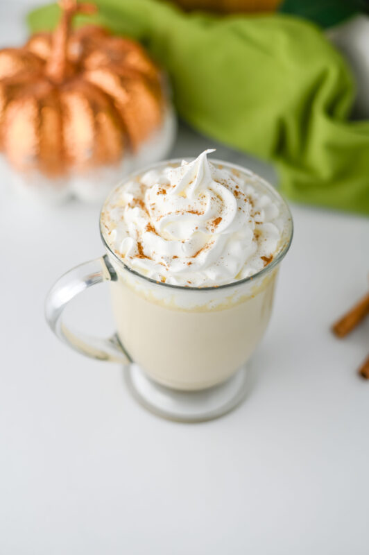 Crockpot Pumpkin White Hot Chocolate