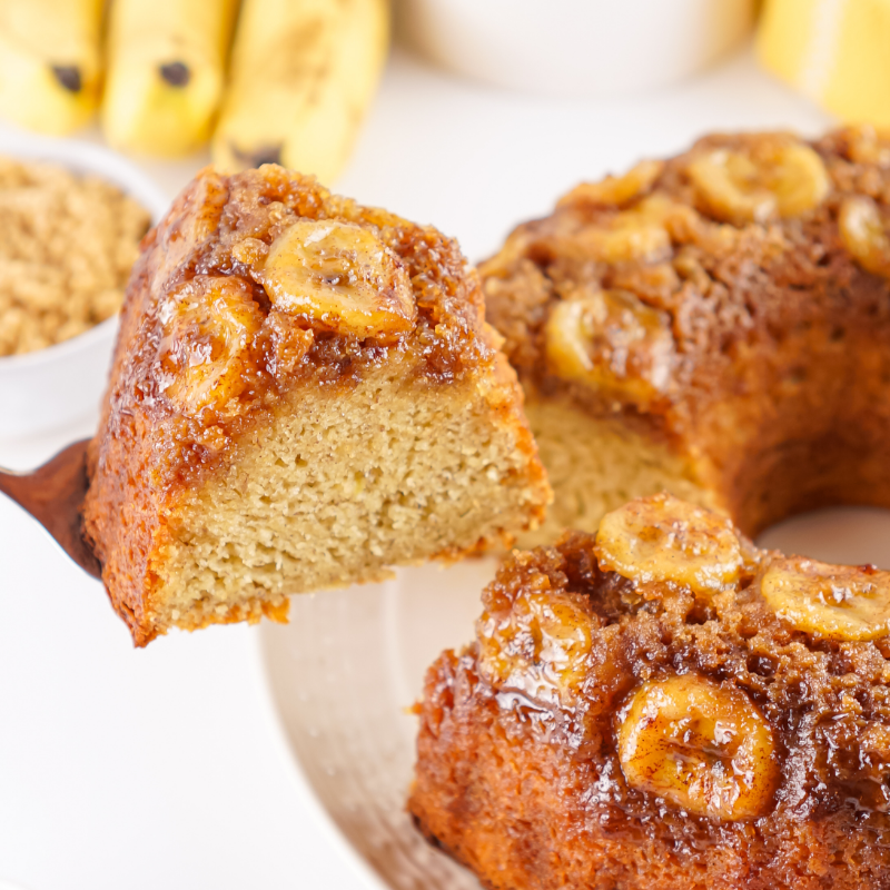 Banana Upside Down Cake