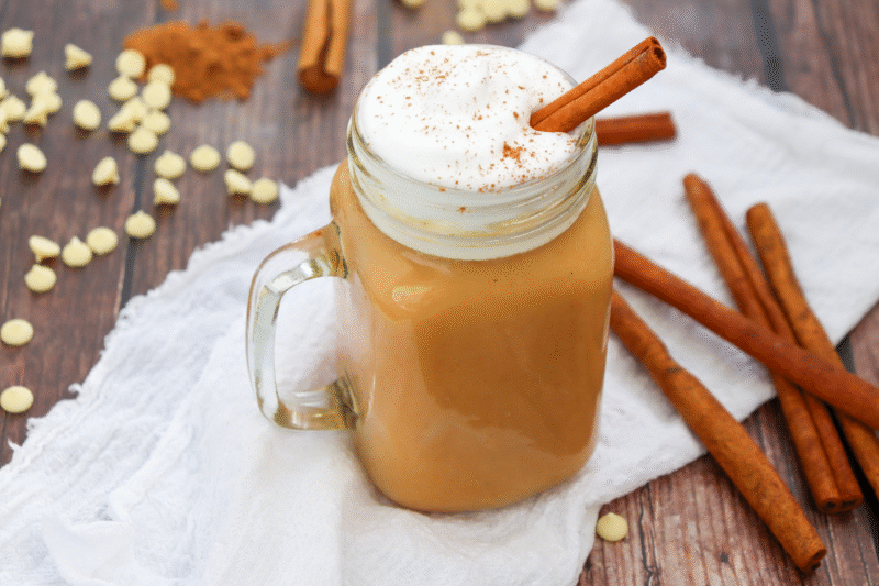 Cozy Up with Homemade Pumpkin White Hot Chocolate