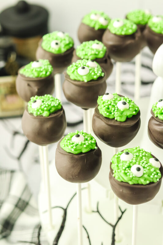 Cauldron Cake Pops