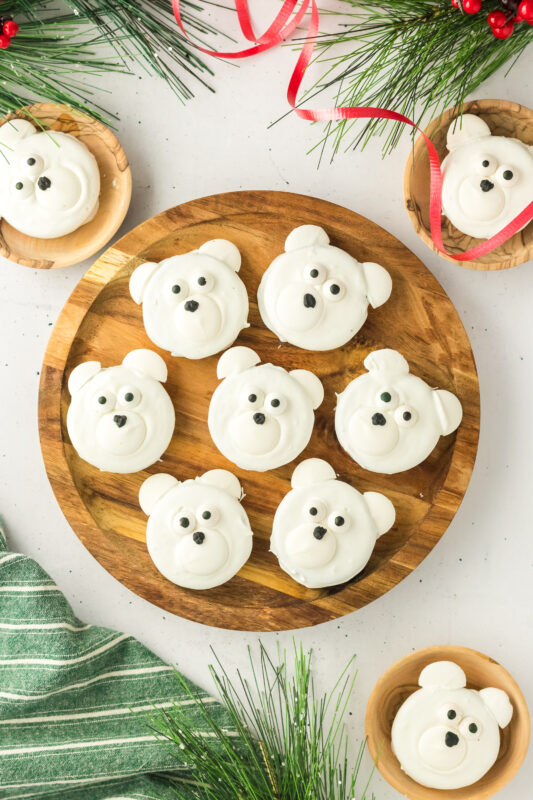 No-Bake Polar Bear Oreos