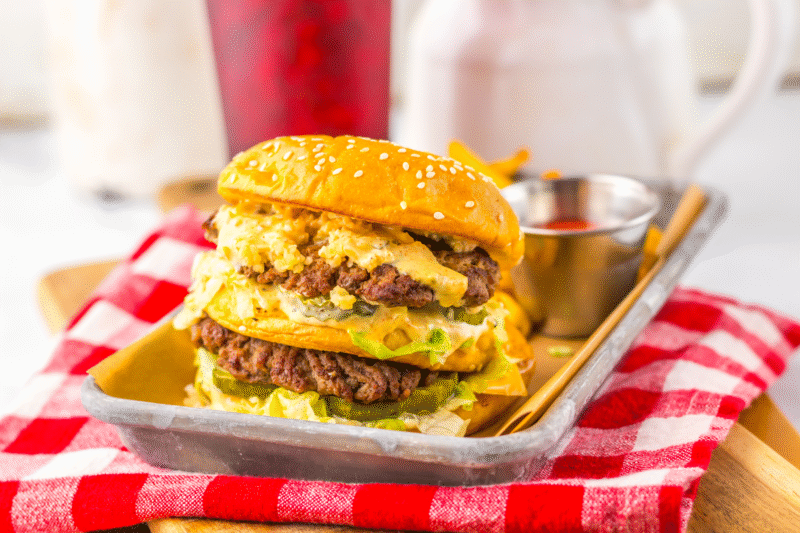 Juicy Copycat McDonalds Big Mac With Secret Sauce