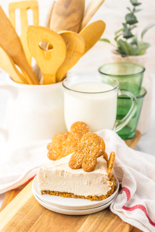 No Bake Gingerbread Cheesecake