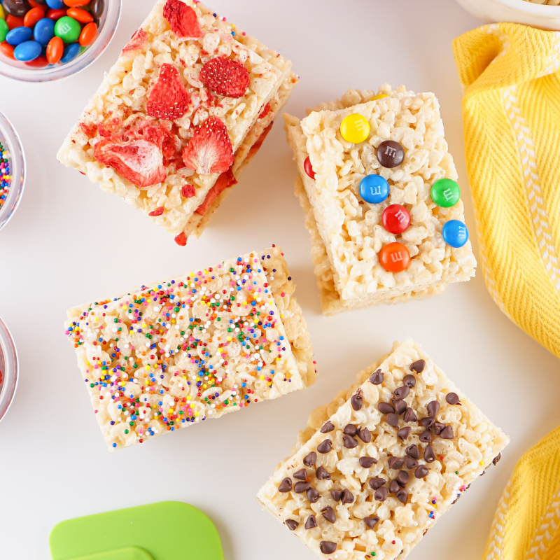 Sheet Pan Rice Krispie Treats