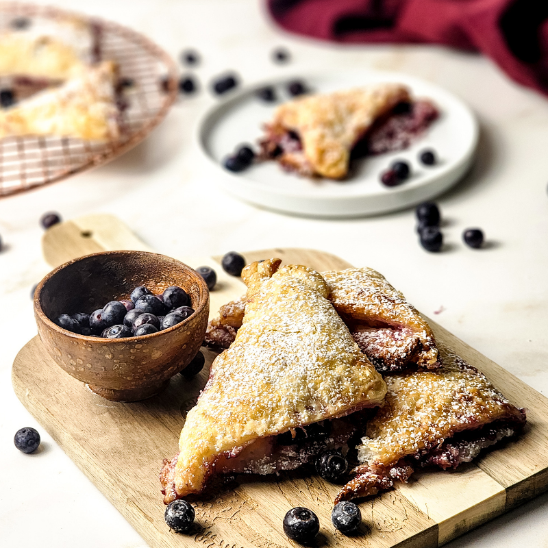 Blueberry Cream Cheese Pastries