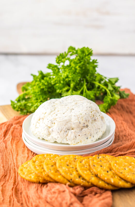 Creamy Garlic Herb Boursin Cheese