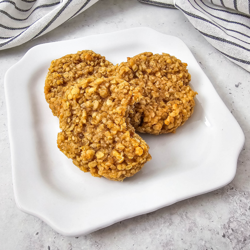 Sugar-Free Peanut Butter Oatmeal Cookies