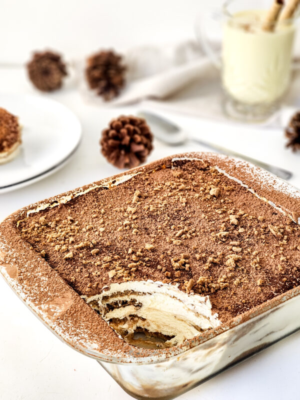 Gingerbread Eggnog Tiramisu