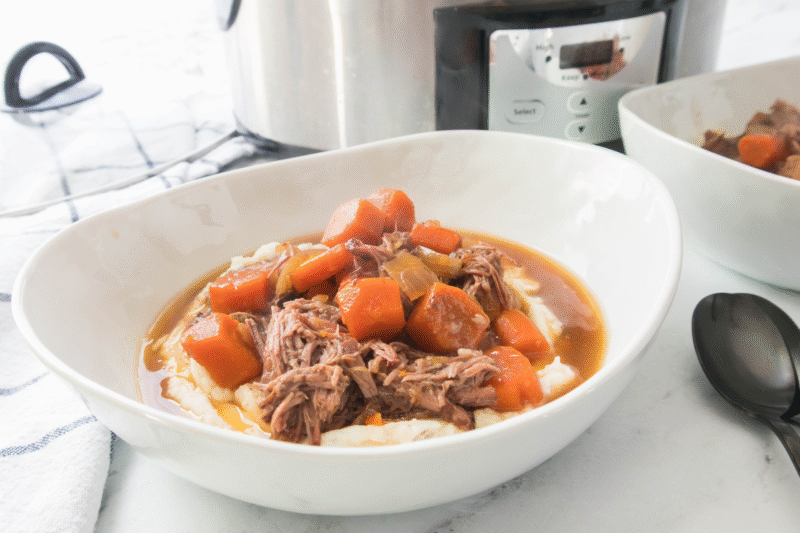 Family-Style Crockpot Pot Roast Packed with Flavor