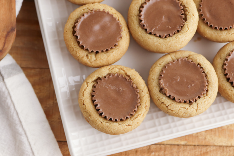 3-Ingredient Reese’s Cookie Cups You’ll Make on Repeat
