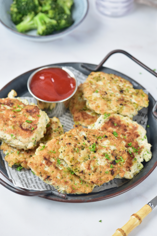 Chicken Broccoli Patties