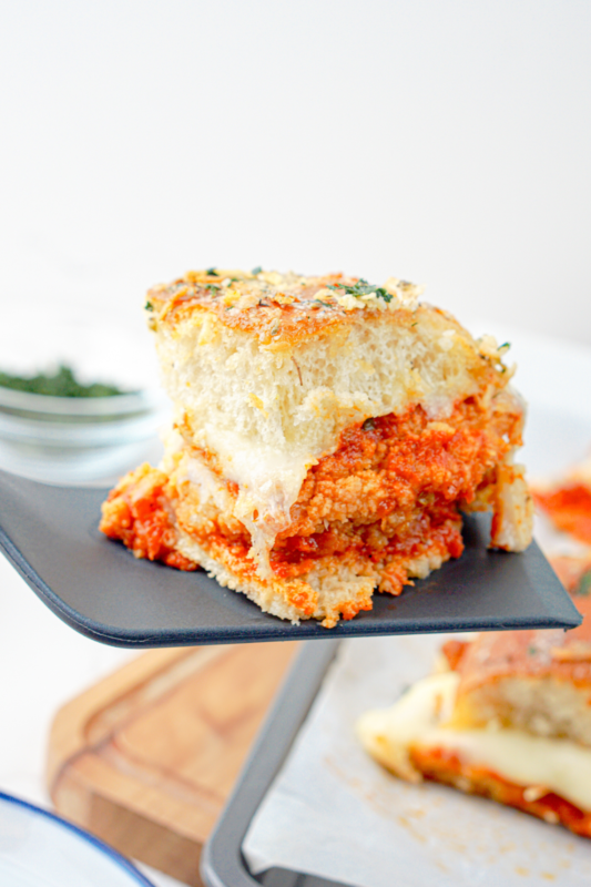 Chicken Parmesan Sliders
