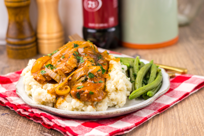 Crockpot Dr. Pepper Pork Chops (Sweet, Savory, and So Easy)
