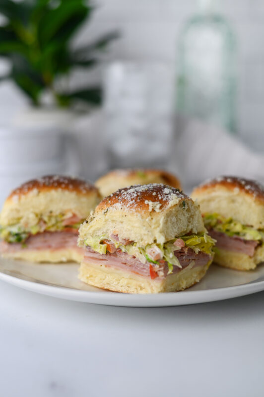 Baked Italian Grinder Sliders