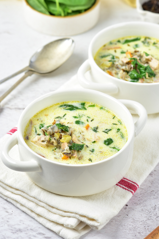Creamy Chicken and Wild Rice Soup