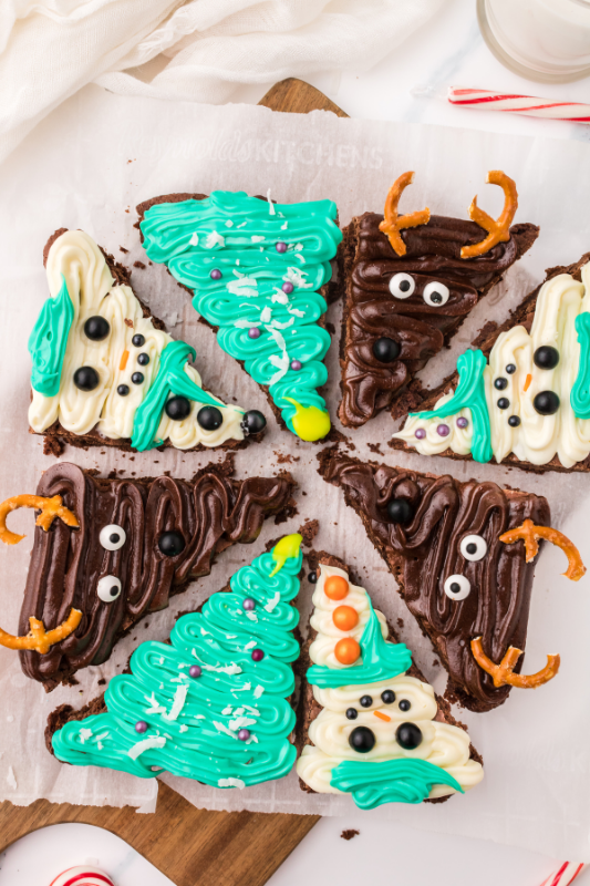 Easy Christmas Brownies